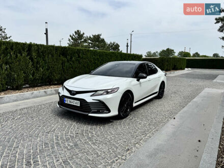 Тойота Камрі 2021 у Дніпро (Дніпропетровську) на Automoto.ua Білий Тойота Камрі, об'ємом двигуна 2.49 л та пробігом 49 тис. км за 36500 $, фото 1 на Automoto.ua