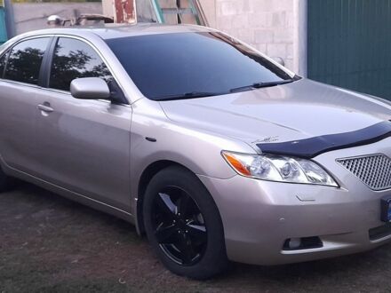 Бежевый Тойота Камри, объемом двигателя 2.4 л и пробегом 205 тыс. км за 7400 $, фото 1 на Automoto.ua