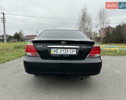 Черный Тойота Камри, объемом двигателя 2.4 л и пробегом 553 тыс. км за 5100 $, фото 5 на Automoto.ua