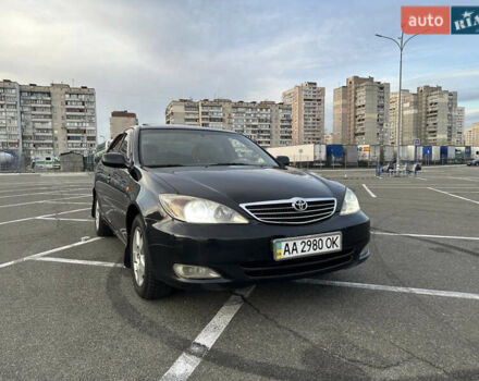 Черный Тойота Камри, объемом двигателя 2.4 л и пробегом 315 тыс. км за 5800 $, фото 3 на Automoto.ua