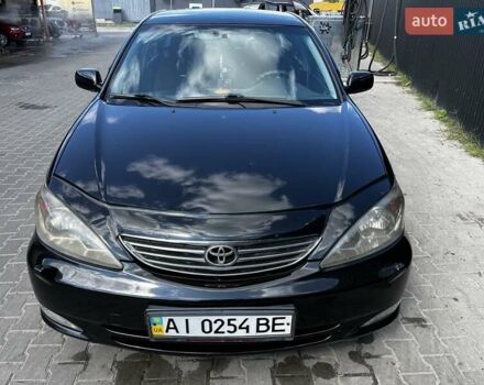 Черный Тойота Камри, объемом двигателя 2.37 л и пробегом 437 тыс. км за 6400 $, фото 4 на Automoto.ua