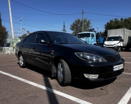 Черный Тойота Камри, объемом двигателя 2.4 л и пробегом 278 тыс. км за 5200 $, фото 3 на Automoto.ua
