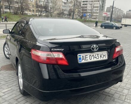 Черный Тойота Камри, объемом двигателя 2.4 л и пробегом 184 тыс. км за 8500 $, фото 2 на Automoto.ua