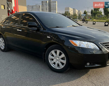 Черный Тойота Камри, объемом двигателя 2.4 л и пробегом 249 тыс. км за 9700 $, фото 15 на Automoto.ua
