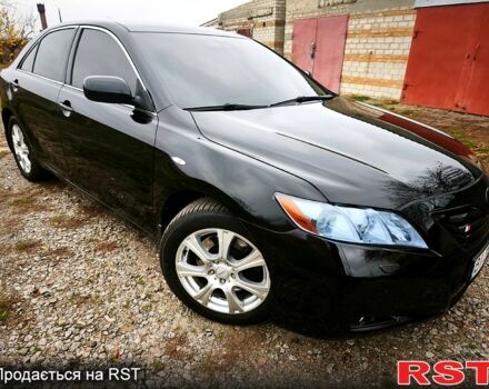 Черный Тойота Камри, объемом двигателя 3.5 л и пробегом 325 тыс. км за 7200 $, фото 12 на Automoto.ua