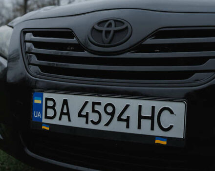 Черный Тойота Камри, объемом двигателя 3.46 л и пробегом 316 тыс. км за 9500 $, фото 1 на Automoto.ua