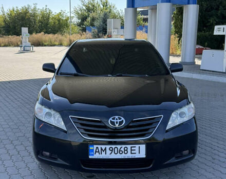 Черный Тойота Камри, объемом двигателя 3.46 л и пробегом 325 тыс. км за 7150 $, фото 1 на Automoto.ua
