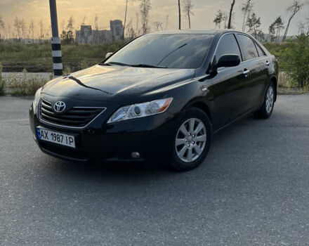 Черный Тойота Камри, объемом двигателя 2.4 л и пробегом 249 тыс. км за 9700 $, фото 6 на Automoto.ua