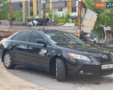 Черный Тойота Камри, объемом двигателя 3.5 л и пробегом 240 тыс. км за 8000 $, фото 2 на Automoto.ua