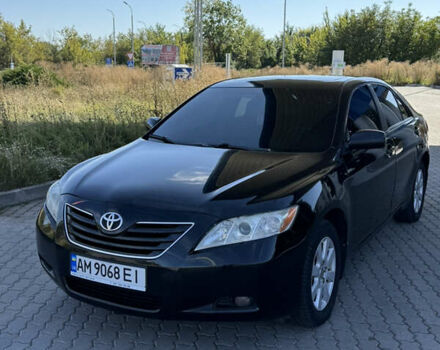 Черный Тойота Камри, объемом двигателя 3.46 л и пробегом 325 тыс. км за 7150 $, фото 2 на Automoto.ua