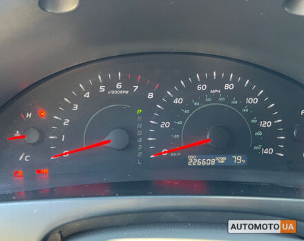 Черный Тойота Камри, объемом двигателя 2.4 л и пробегом 226 тыс. км за 8200 $, фото 11 на Automoto.ua