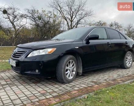 Черный Тойота Камри, объемом двигателя 2.4 л и пробегом 227 тыс. км за 8600 $, фото 13 на Automoto.ua