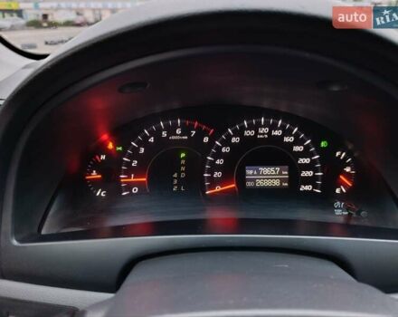 Черный Тойота Камри, объемом двигателя 2.4 л и пробегом 268 тыс. км за 8800 $, фото 1 на Automoto.ua