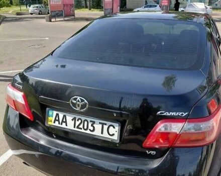 Черный Тойота Камри, объемом двигателя 3.46 л и пробегом 312 тыс. км за 13580 $, фото 1 на Automoto.ua