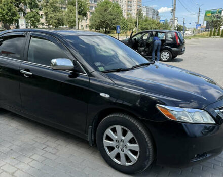 Черный Тойота Камри, объемом двигателя 3.46 л и пробегом 160 тыс. км за 7700 $, фото 2 на Automoto.ua