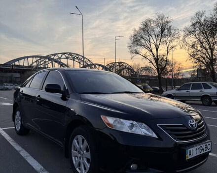 Черный Тойота Камри, объемом двигателя 2.4 л и пробегом 330 тыс. км за 9500 $, фото 9 на Automoto.ua