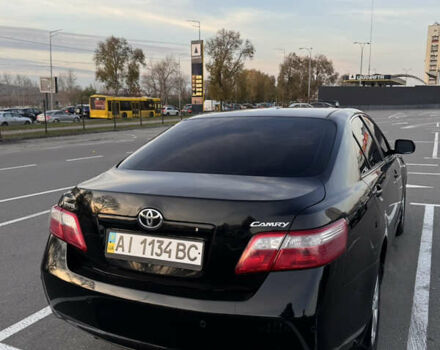 Черный Тойота Камри, объемом двигателя 2.4 л и пробегом 330 тыс. км за 9500 $, фото 4 на Automoto.ua