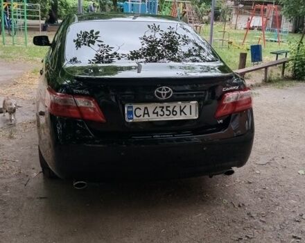 Черный Тойота Камри, объемом двигателя 3.5 л и пробегом 278 тыс. км за 10500 $, фото 1 на Automoto.ua