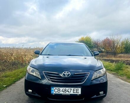 Черный Тойота Камри, объемом двигателя 2.4 л и пробегом 343 тыс. км за 8500 $, фото 4 на Automoto.ua