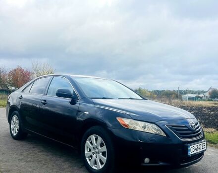 Черный Тойота Камри, объемом двигателя 2.4 л и пробегом 343 тыс. км за 8500 $, фото 1 на Automoto.ua