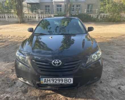 Черный Тойота Камри, объемом двигателя 2.4 л и пробегом 282 тыс. км за 5000 $, фото 1 на Automoto.ua
