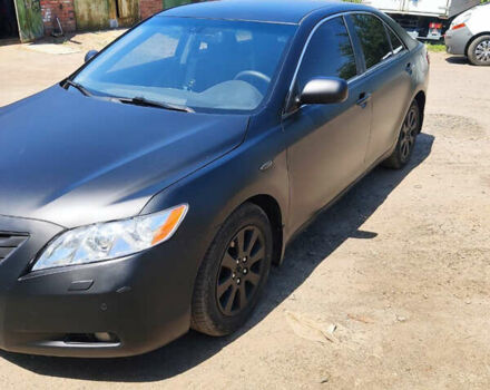 Черный Тойота Камри, объемом двигателя 2.4 л и пробегом 267 тыс. км за 8200 $, фото 2 на Automoto.ua