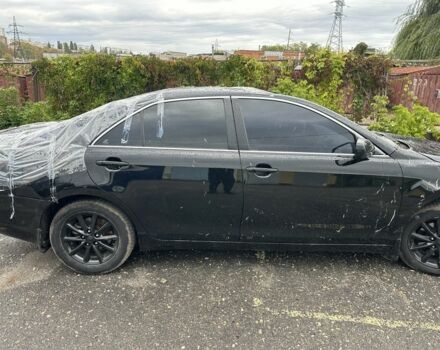 Черный Тойота Камри, объемом двигателя 2.4 л и пробегом 200 тыс. км за 4000 $, фото 3 на Automoto.ua