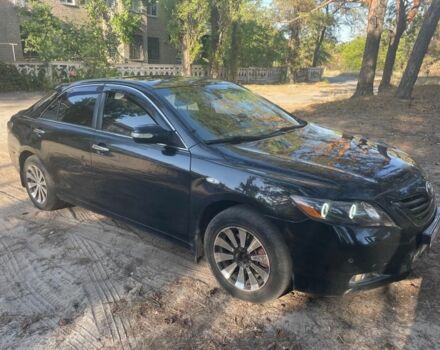 Черный Тойота Камри, объемом двигателя 2.4 л и пробегом 282 тыс. км за 5000 $, фото 2 на Automoto.ua