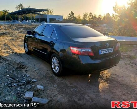 Черный Тойота Камри, объемом двигателя 2.4 л и пробегом 220 тыс. км за 8500 $, фото 2 на Automoto.ua