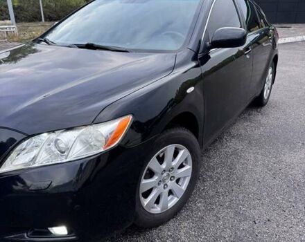 Черный Тойота Камри, объемом двигателя 2.4 л и пробегом 240 тыс. км за 8700 $, фото 2 на Automoto.ua