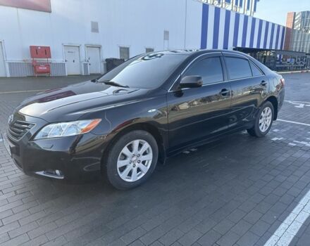 Черный Тойота Камри, объемом двигателя 2.4 л и пробегом 220 тыс. км за 8900 $, фото 2 на Automoto.ua