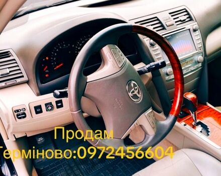 Черный Тойота Камри, объемом двигателя 3.5 л и пробегом 194 тыс. км за 10000 $, фото 4 на Automoto.ua