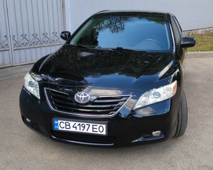 Черный Тойота Камри, объемом двигателя 2.4 л и пробегом 129 тыс. км за 10300 $, фото 1 на Automoto.ua