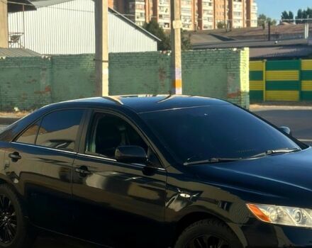 Черный Тойота Камри, объемом двигателя 2.4 л и пробегом 330 тыс. км за 8500 $, фото 3 на Automoto.ua