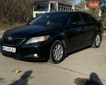Черный Тойота Камри, объемом двигателя 2.4 л и пробегом 244 тыс. км за 8700 $, фото 4 на Automoto.ua