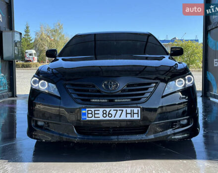 Черный Тойота Камри, объемом двигателя 3.5 л и пробегом 377 тыс. км за 10200 $, фото 19 на Automoto.ua