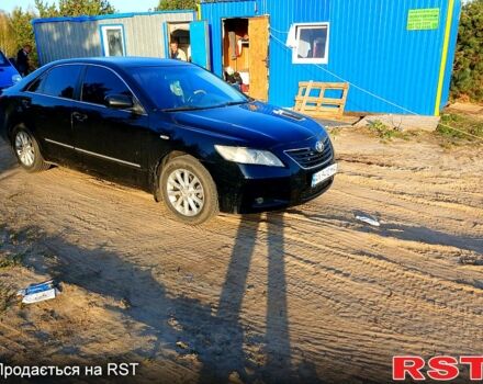 Черный Тойота Камри, объемом двигателя 2.4 л и пробегом 220 тыс. км за 8500 $, фото 3 на Automoto.ua