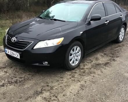 Черный Тойота Камри, объемом двигателя 2.4 л и пробегом 363 тыс. км за 6500 $, фото 3 на Automoto.ua