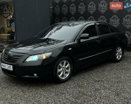 Черный Тойота Камри, объемом двигателя 2.4 л и пробегом 208 тыс. км за 7900 $, фото 3 на Automoto.ua