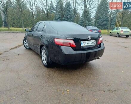 Черный Тойота Камри, объемом двигателя 2.4 л и пробегом 367 тыс. км за 7900 $, фото 4 на Automoto.ua