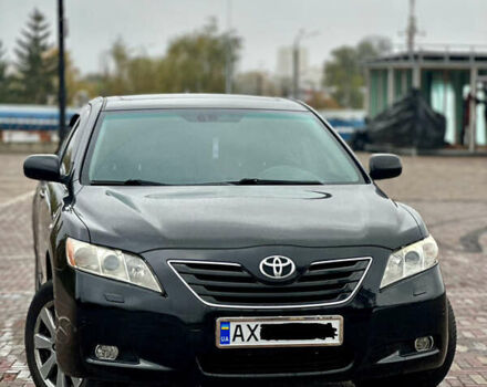 Черный Тойота Камри, объемом двигателя 3.5 л и пробегом 315 тыс. км за 8500 $, фото 1 на Automoto.ua