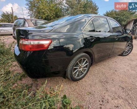 Черный Тойота Камри, объемом двигателя 2.4 л и пробегом 192 тыс. км за 8500 $, фото 6 на Automoto.ua