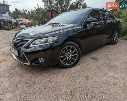 Черный Тойота Камри, объемом двигателя 2.4 л и пробегом 192 тыс. км за 8500 $, фото 1 на Automoto.ua