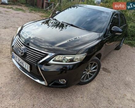 Черный Тойота Камри, объемом двигателя 2.4 л и пробегом 192 тыс. км за 8500 $, фото 3 на Automoto.ua