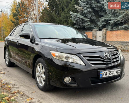 Черный Тойота Камри, объемом двигателя 2.4 л и пробегом 189 тыс. км за 8600 $, фото 25 на Automoto.ua