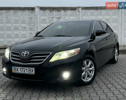 Черный Тойота Камри, объемом двигателя 2.4 л и пробегом 206 тыс. км за 10750 $, фото 26 на Automoto.ua