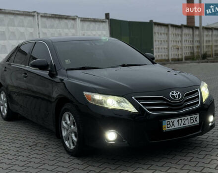 Черный Тойота Камри, объемом двигателя 2.4 л и пробегом 206 тыс. км за 10750 $, фото 28 на Automoto.ua