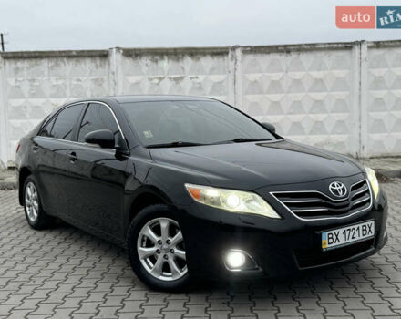 Черный Тойота Камри, объемом двигателя 2.4 л и пробегом 206 тыс. км за 10750 $, фото 3 на Automoto.ua