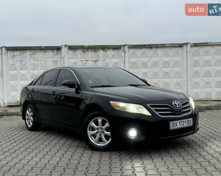 Черный Тойота Камри, объемом двигателя 2.4 л и пробегом 206 тыс. км за 10750 $, фото 5 на Automoto.ua
