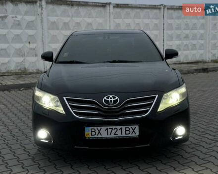 Черный Тойота Камри, объемом двигателя 2.4 л и пробегом 206 тыс. км за 10750 $, фото 27 на Automoto.ua